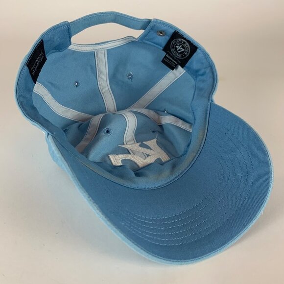 Kansas City Royals Womens Light Blue 47 Brand Clean Up Relaxed Fit Strapback Hat - Picture 4 of 6